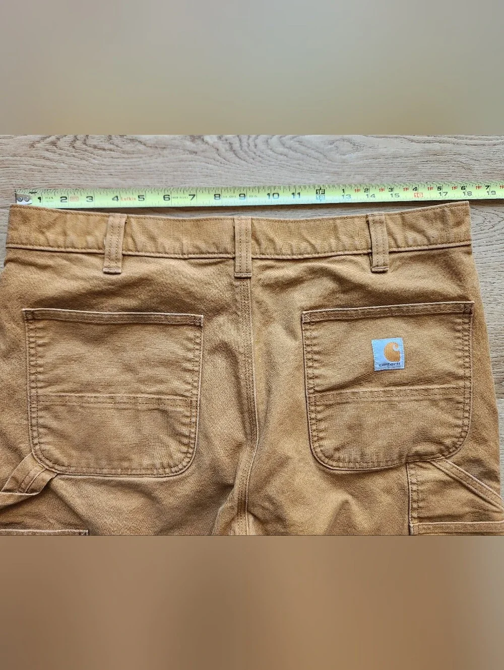 Carhartt Men’s Brown Duck Carpenter Pants
